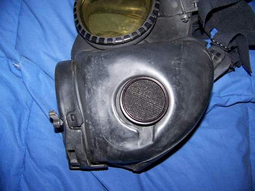 Cleaning M17 gas mask