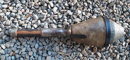 Restoring a Panzerfaust