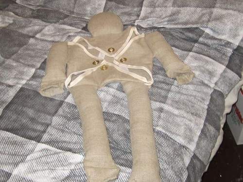 WW2 &quot;Rupert&quot; Parachute Dummy Replica.