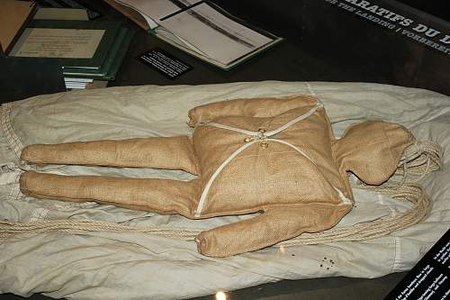 WW2 &quot;Rupert&quot; Parachute Dummy Replica.