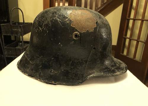 German Helmet - original paint?