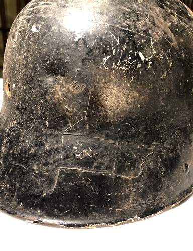 German Helmet - original paint?