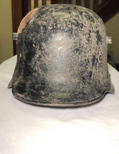 German Helmet - original paint?