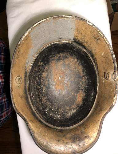 German Helmet - original paint?