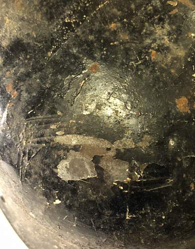 German Helmet - original paint?