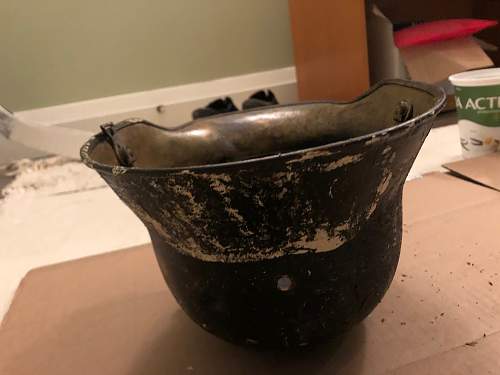 German Helmet - original paint?