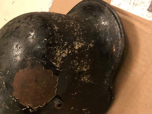 German Helmet - original paint?