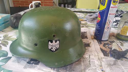 Restoring dignity to a German M35