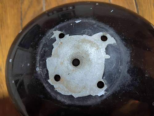 Quist M-16 Helmet restore &amp; factory Graugrün recipe question