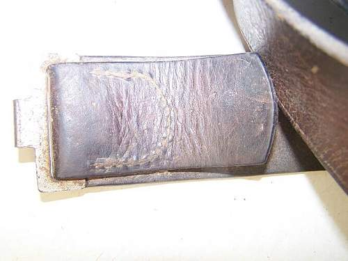 German ww1 belt restoring