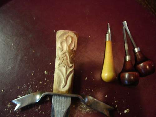 learning to carve wood