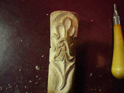 learning to carve wood