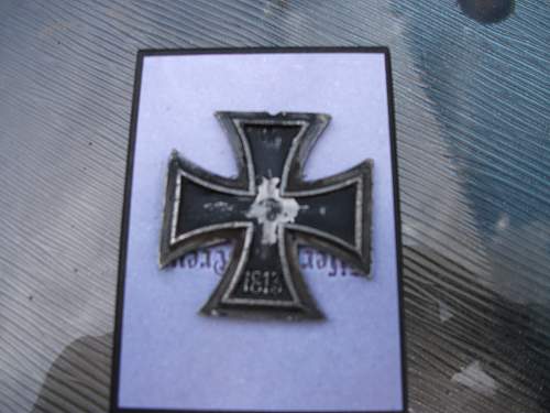 Iron Cross restoration