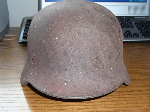 Oxalic (rust) Acid project helmet? Barn Found..