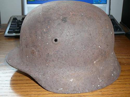 Oxalic (rust) Acid project helmet? Barn Found..