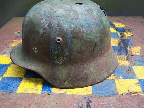 M35 helmet nice paint job