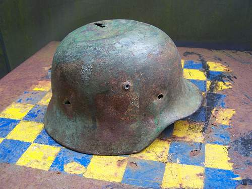 M35 helmet nice paint job