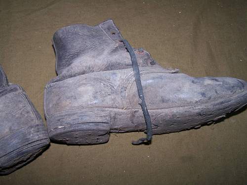 WW2 German short boots