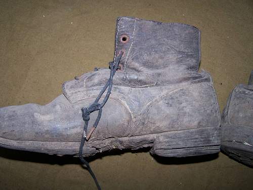 WW2 German short boots