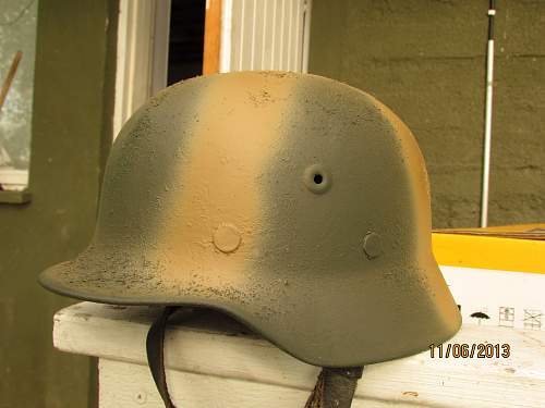 How to paint Stahlhelm camo?