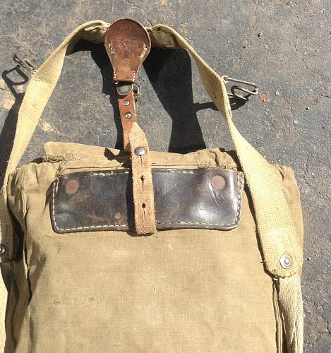 Heer rucksack restoration