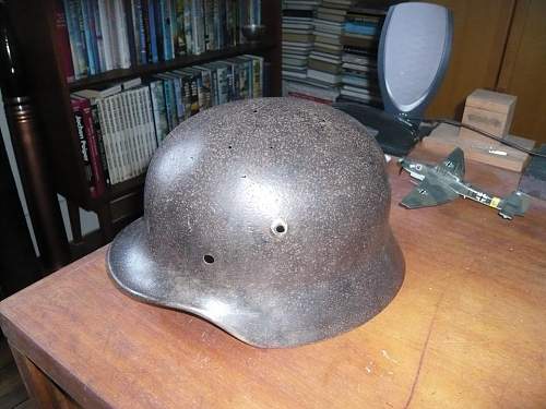 M40 - first helmet, restored (sorry!)