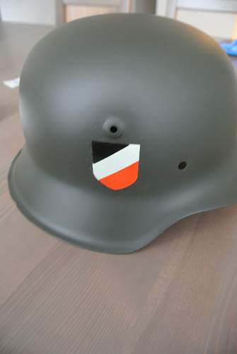 My M42 helmet from POLAND.