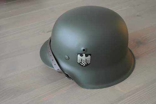 My M42 helmet from POLAND.