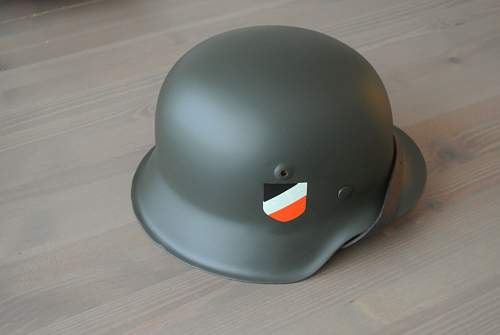 My M42 helmet from POLAND.