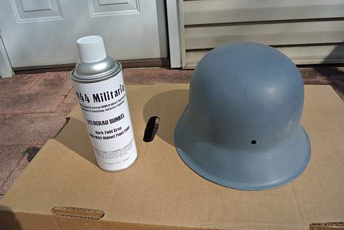 My M42 helmet from POLAND.