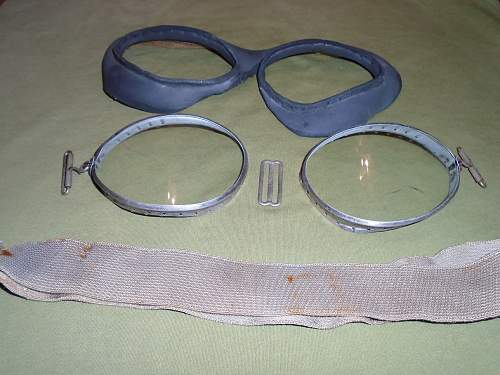 Restoration of Model 295 Luftwaffe Goggles