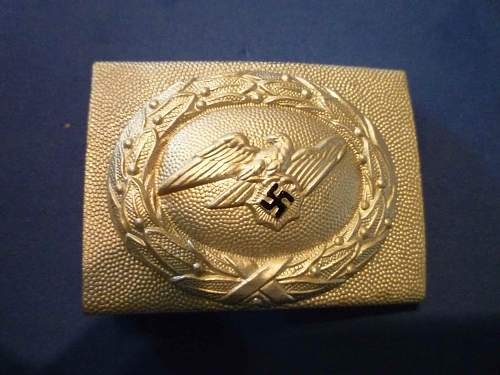 German ww2 luftschutz rlb buckle-mint?