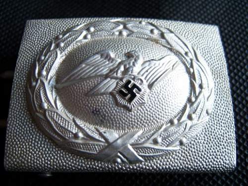 German ww2 luftschutz rlb buckle-mint?