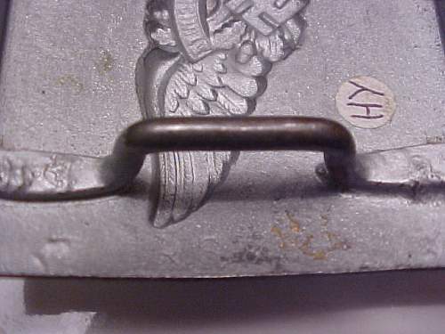 D.L.V., early Luftwaffe and R.L.B. buckles