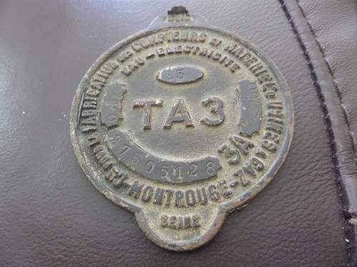 Russian ww2 TA 3 Gaz ID plate