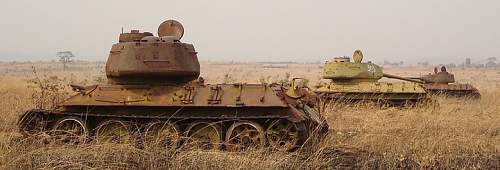 t34 graveyard in deep africa