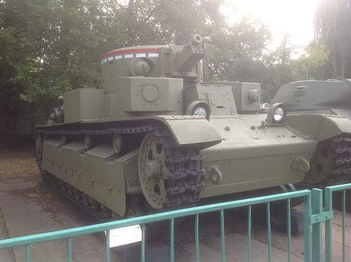 Tanks at the Central Armed Forces Museum