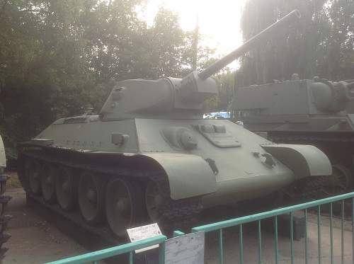 Tanks at the Central Armed Forces Museum