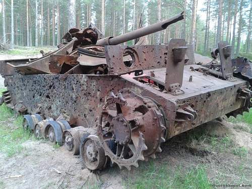 Panzer 3 target practice in the 60s?