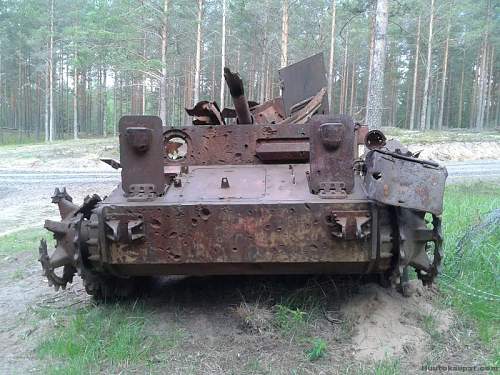 Panzer 3 target practice in the 60s?