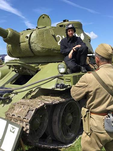 Soviet T-34 inside and out