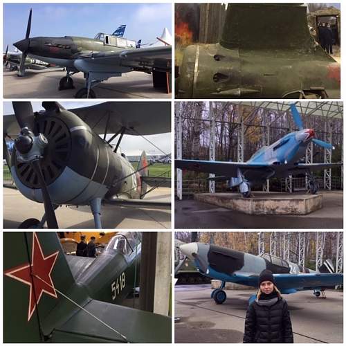 Soviet WW2 Aircraft I have photographed in Russia