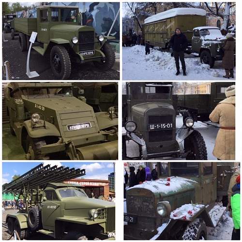 WW2 Soviet Vehicles I have photographed in Russia