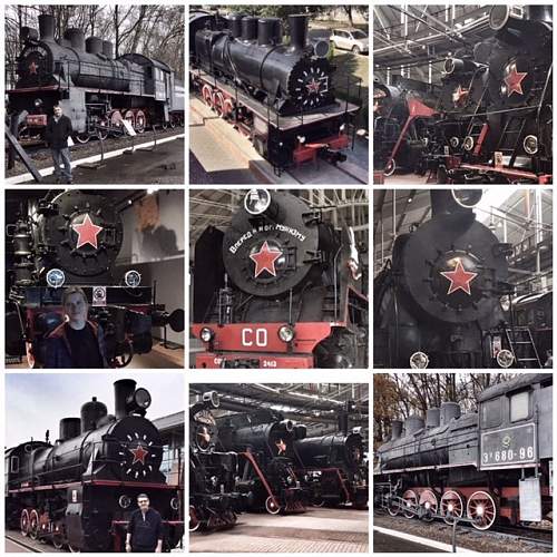 Wartime Soviet Steam Locomotive's I have photographed in Russia