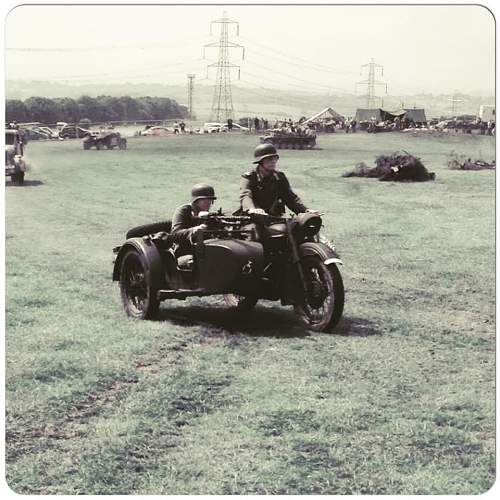 Wartime Motor Cycles I have photographed around Europe