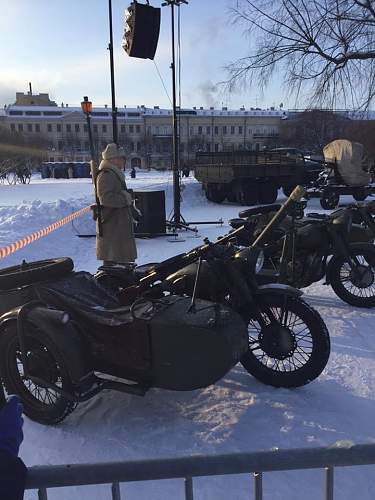 Wartime Motor Cycles I have photographed around Europe