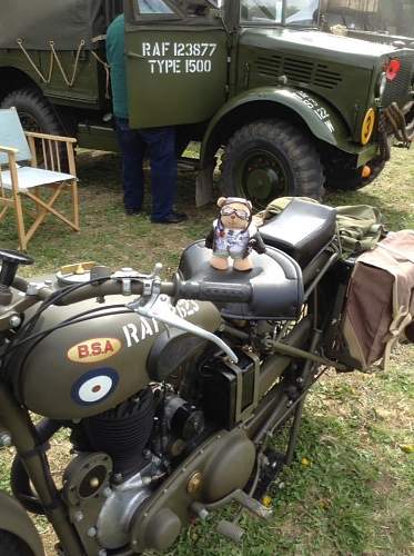 Wartime Motor Cycles I have photographed around Europe