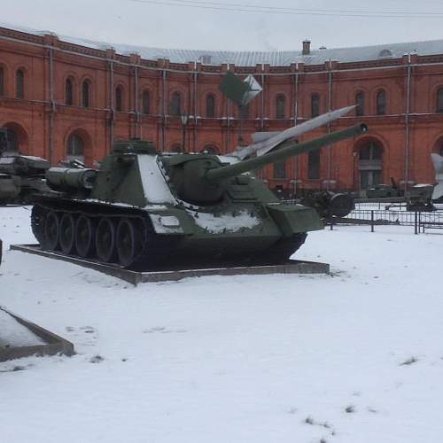 Soviet SU-100 Tank Destroyer
