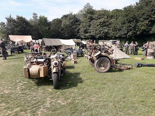 Wartime Motor Cycles I have photographed around Europe