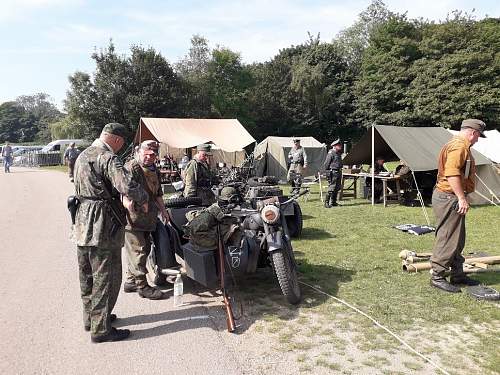 Wartime Motor Cycles I have photographed around Europe